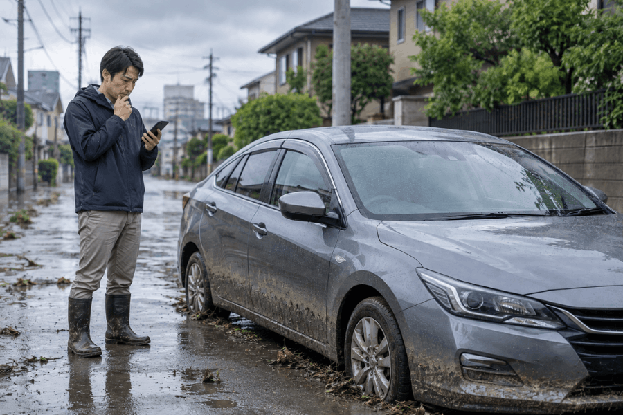 車が水没したら保険は使える？車両保険の確認点と相談の流れ