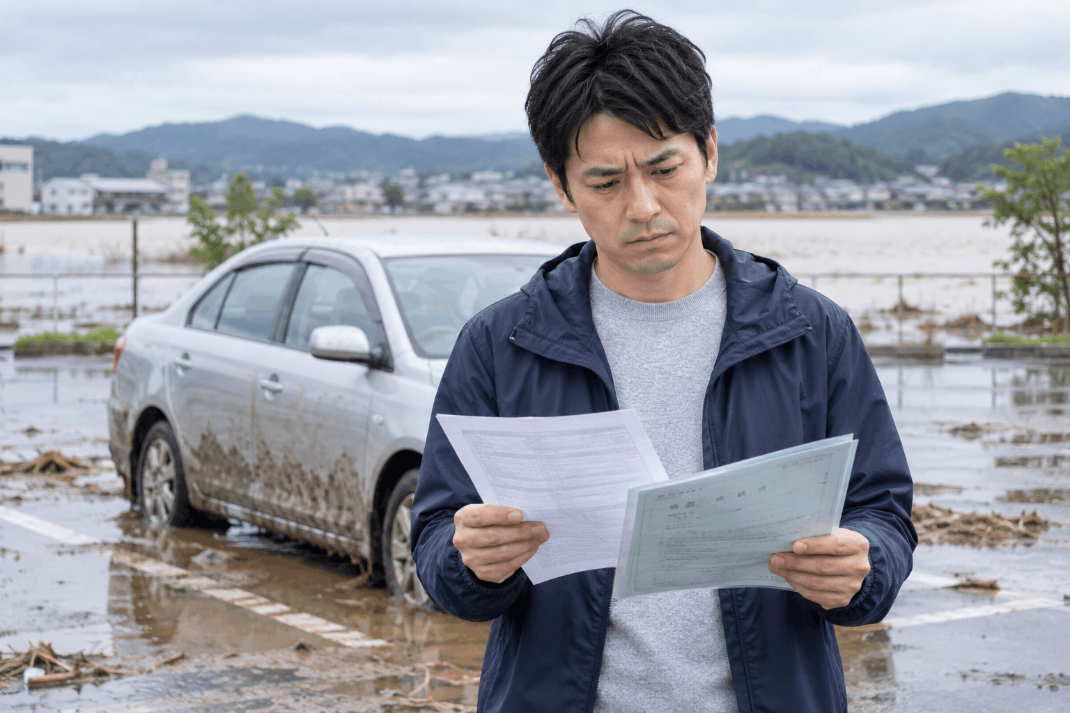水没車のローン・残クレはどうなる？残債・保険・手放す前の確認点