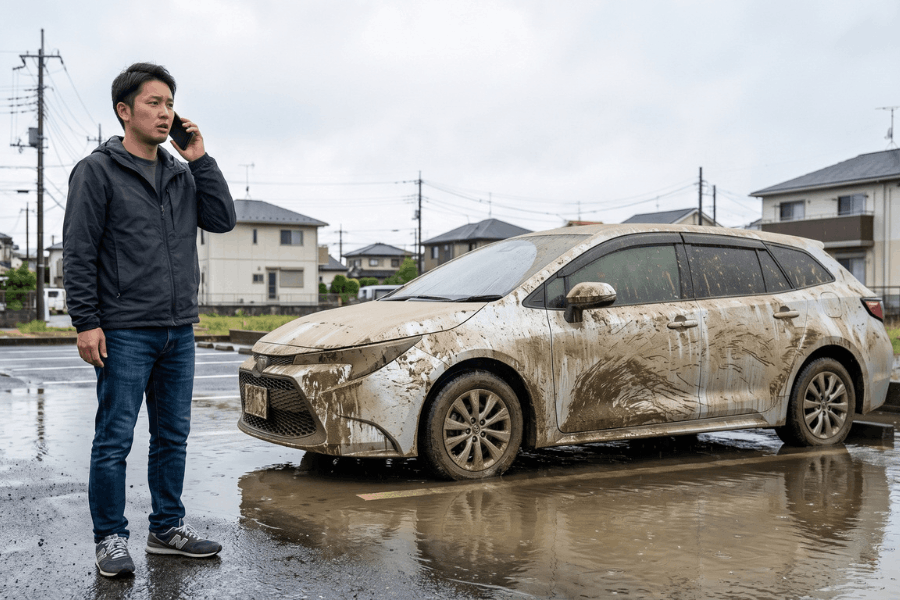 車が水没・冠水したら？まず確認することと、その後の選択肢