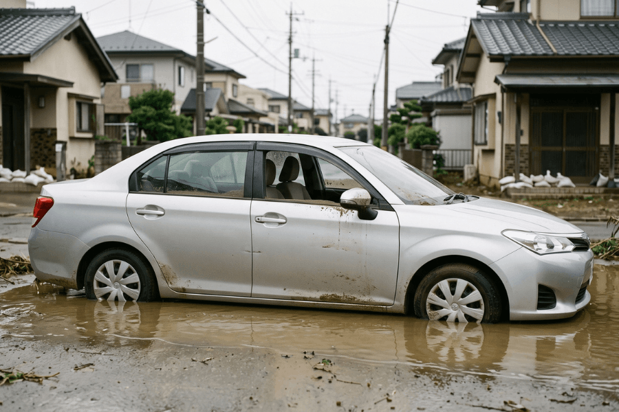 水没車と冠水車の違いとは？被害を受けた車の基礎知識