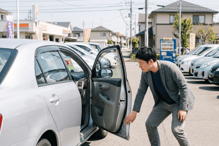 中古車が水没車か見分ける方法｜購入前に確認したいポイント