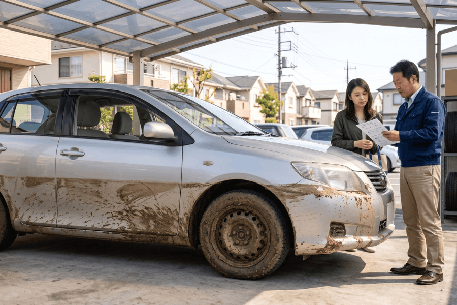 水没車はいくらで売れる？買取価格が変わるポイント