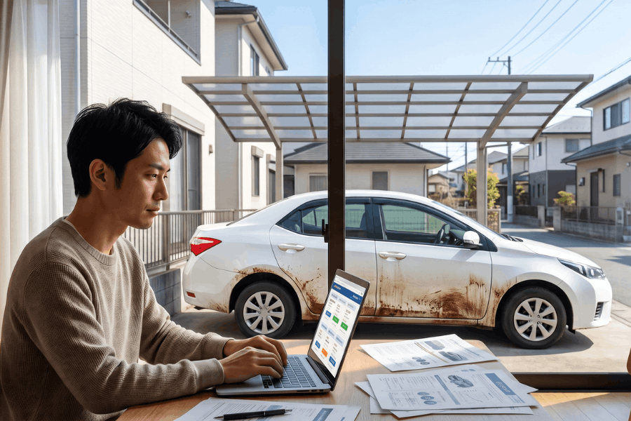 水没車の買取はどこに頼む？廃車買取と事故車買取を比較