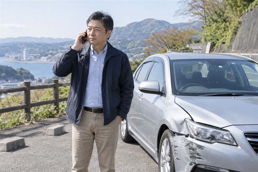 車で事故にあったらまず何をする？警察・保険・レッカーから修理判断までの流れ