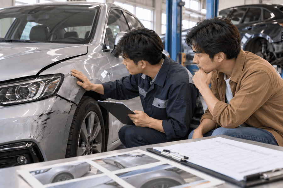事故車とは？修復歴車との違い｜修復歴の基準と売却時の伝え方